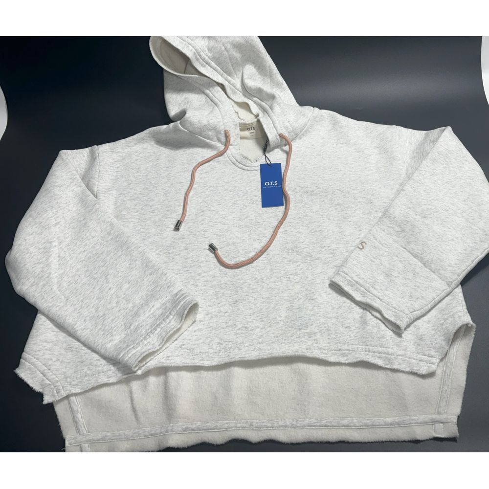 OneTeaspoon NWT OTS White Marl Voyager Hoody in Size Medium‎ MSRP $188